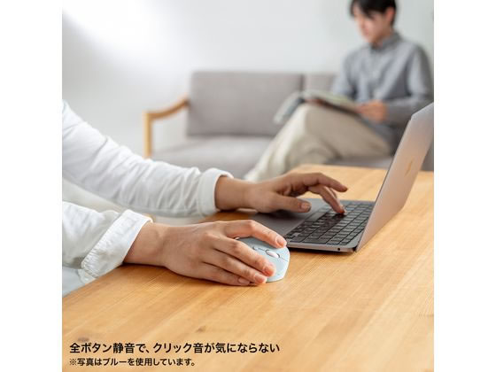 サンワサプライ 静音ワイヤレス小型エルゴノミクスマウス MA-EWBBS522BK 1個（ご注文単位1個）【直送品】