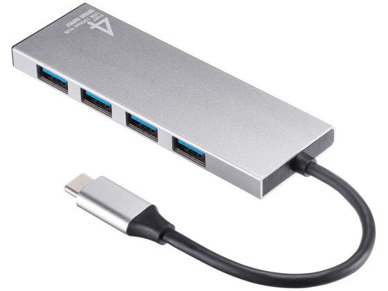サンワサプライ USB 10Gbps Type-C ハブ USB-10TC13SV 1個（ご注文単位1個）【直送品】