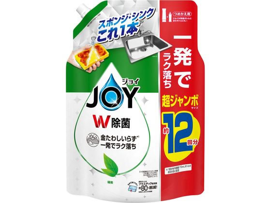 P&G 除菌ジョイコンパクト 緑茶 詰替 超ジャンボ 1550mL 1個（ご注文単位1個）【直送品】