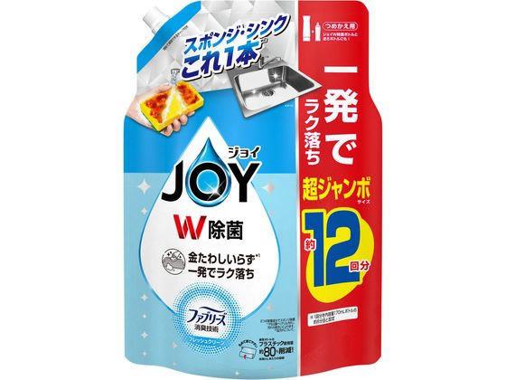 P&G 除菌ジョイコンパクト フレッシュクリーン 詰替 超ジャンボ 1550mL 1個(ご注文単位1個)【直送品】