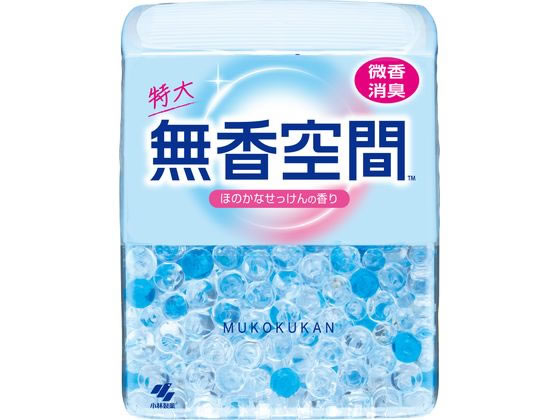 小林製薬 無香空間 せっけん 特大 本体 630g 1個(ご注文単位1個)【直送品】