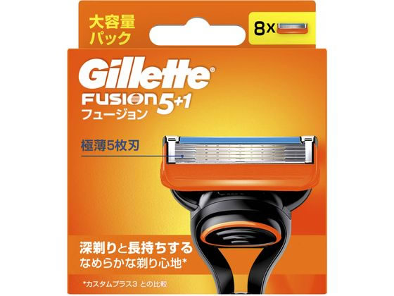 P&G ジレット フュージョン マニュアル 替刃 8B 1パック（ご注文単位1パック）【直送品】