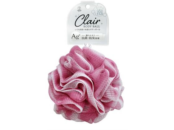 ヨコズナクリエーション クレール 銀ボディボール ピンク 1個（ご注文単位1個）【直送品】