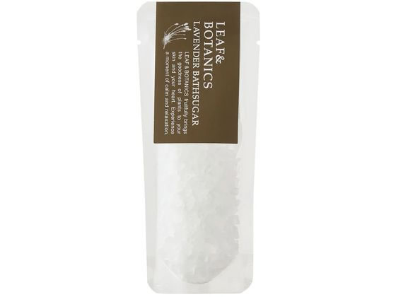 松山油脂 リーフ&ボタニクス バスシュガー ラベンダー 1束(ご注文単位1束)【直送品】