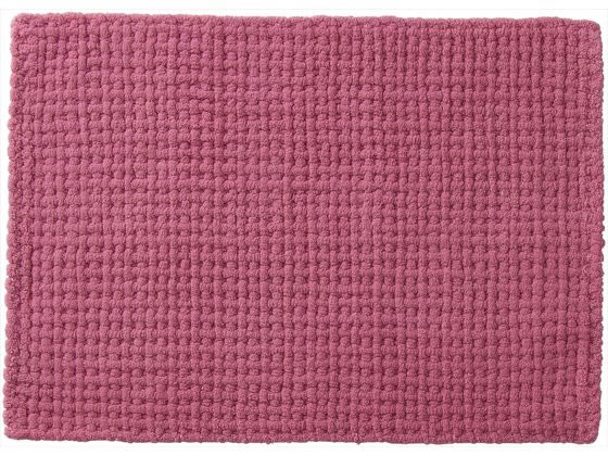 SUSU ふわふわ雲ごこちバスマット ローズピンクS 205783 1枚(ご注文単位1枚)【直送品】