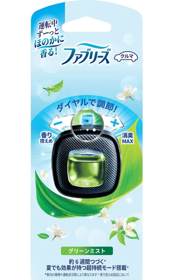 P&G ファブリーズ イージークリップ グリーンミスト 2.5mL 1個(ご注文単位1個)【直送品】