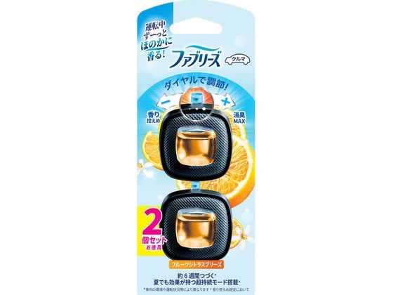 P&G ファブリーズ イージークリップ フルーツシトラス 2.5mL×2個 1パック(ご注文単位1パック)【直送品】