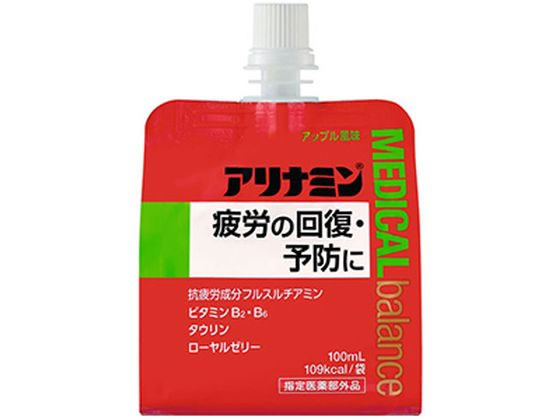 アリナミン製薬 アリナミン メディカルバランスN アップル風味 100ml 1本（ご注文単位1本）【直送品】
