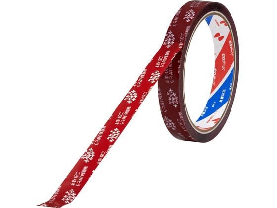 ニチバン セロテープ ストアテープ 15mm×35m 花ビラ 赤 ST-7 1巻(ご注文単位1巻)【直送品】
