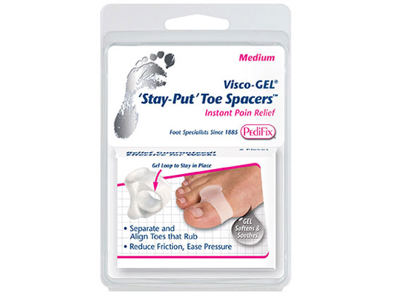 PediFix ジェルスペーサー(湾曲指)親指・人差し指 2個入  #P2 1箱（ご注文単位1箱）【直送品】
