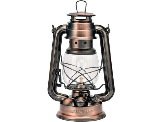 キャプテンスタッグ CS オイルランタン 中 ブロンズ 1個（ご注文単位1個）【直送品】