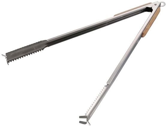 キャプテンスタッグ 2WAY ダッチオーブン 炭バサミ45cm 1個(ご注文単位1個)【直送品】