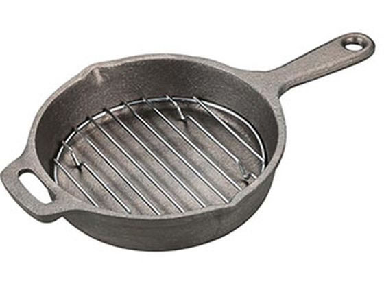 キャプテンスタッグ スキレット ロストル 16・18cm用 1個(ご注文単位1個)【直送品】