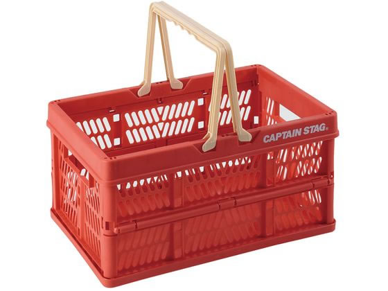 キャプテンスタッグ FD ハンディコンテナ S レッド 1個（ご注文単位1個）【直送品】