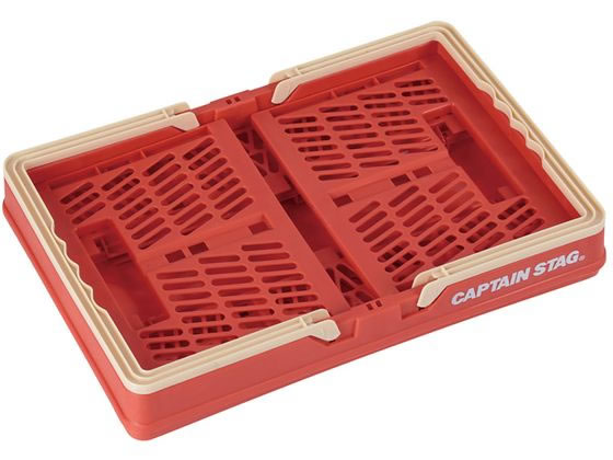 キャプテンスタッグ FD ハンディコンテナ S レッド 1個（ご注文単位1個）【直送品】