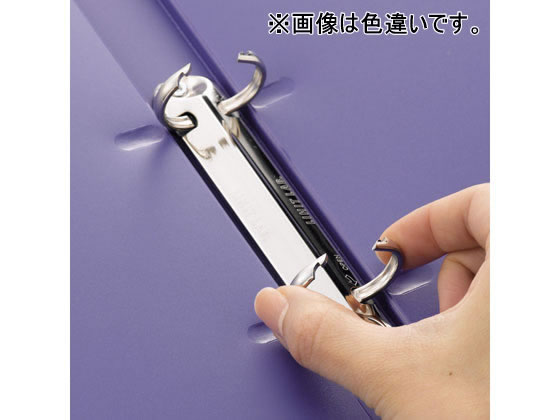 リヒトラブ リングファイル(カドロック&ツイストリング)A4背幅36黄緑10冊 1箱(ご注文単位1箱)【直送品】