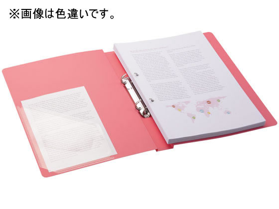 リヒトラブ リングファイル(カドロック&ツイストリング)A4背幅36黄緑10冊 1箱(ご注文単位1箱)【直送品】