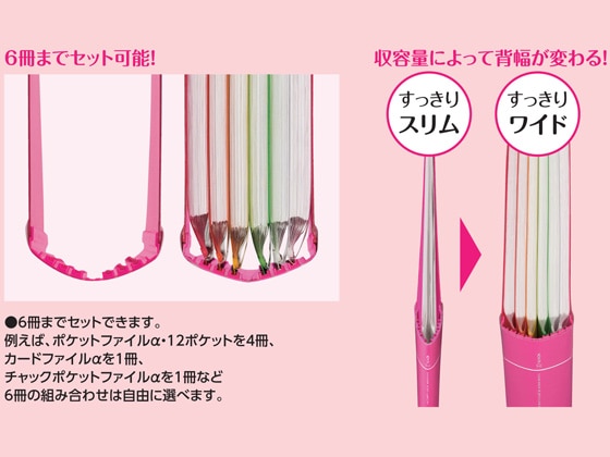 コクヨ ポケットファイルα〈ノビータα〉A4タテ 6ポケット ライトブルー 1冊(ご注文単位1冊)【直送品】