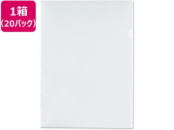 プラス クリアーホルダーA3 10枚入クリアー 88515 20セット FL-211HO 1箱（ご注文単位1箱）【直送品】