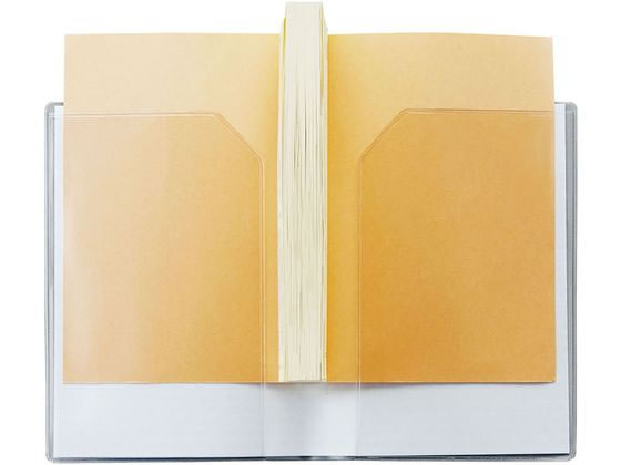 クツワ クリアカバー 預金通帳・手帳サイズ DH003 1枚（ご注文単位1枚）【直送品】