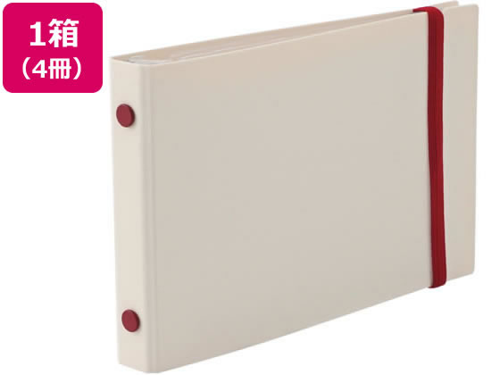 マルマン バインダー イントゥーワンプラス ミニ プラスチックバインダー 4冊 1箱（ご注文単位1箱）【直送品】