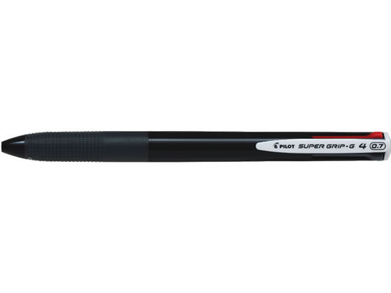 パイロット スーパーグリップG4 0.7mm 4色 ブラック BKSG-35F-B 1本（ご注文単位1本）【直送品】