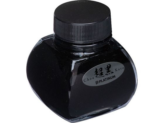 プラチナ万年筆 万年筆用瓶インク 「超黒」 INKC-5000 1 1個（ご注文単位1個）【直送品】