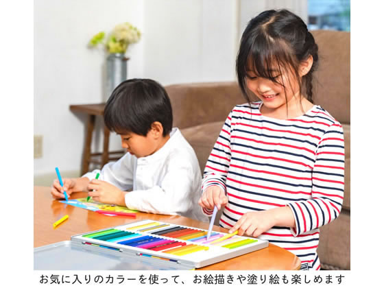 サクラ クーピーペンシル 24色セット(ソフトケース入) 20個 FY24R1 1箱(ご注文単位1箱)【直送品】