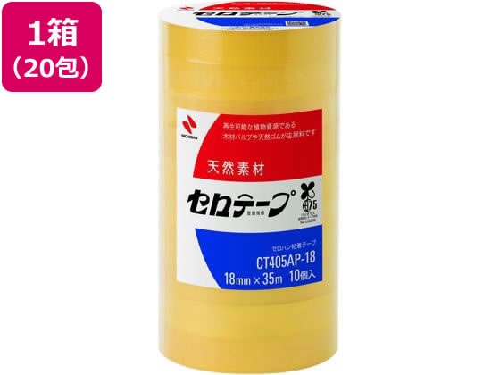 ニチバン セロテープ 大巻 18mm×35m 200巻 CT405AP-18 1箱（ご注文単位1箱）【直送品】