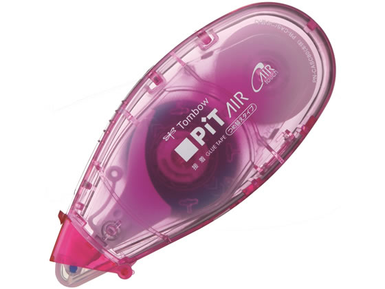 トンボ鉛筆 テープのり ピットエアーミニ 本体 6mm×11m ピンク 1個（ご注文単位1個）【直送品】