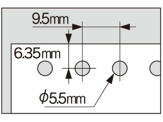カール事務器 多穴パンチ グリッサー A4サイズ30穴 10個 GSP-30 1箱(ご注文単位1箱)【直送品】