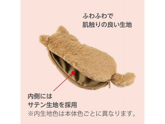 ナカバヤシ ねこのせ マルチポーチS 茶トラ NNS-MP01BR 1個（ご注文単位1個）【直送品】