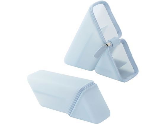 ソニック カクスタ ポータブルペン立て シアー シリコンタイプ ブルー 1個（ご注文単位1個）【直送品】