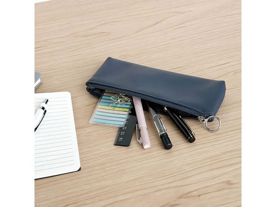 クツワ シリコンスキンペンケース スチールブラック AK070BK 1個(ご注文単位1個)【直送品】