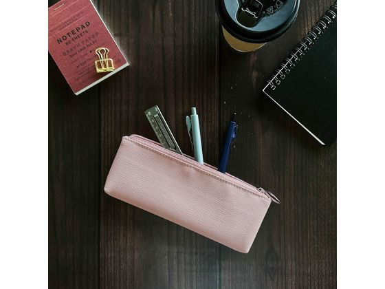 クツワ シリコンスキンペンケース ピンクベージュ AK070PK 1個(ご注文単位1個)【直送品】