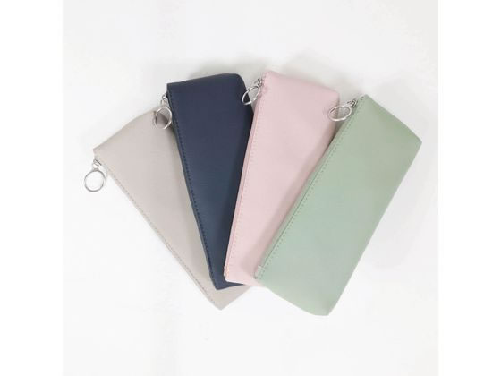 クツワ シリコンスキンペンケース ピンクベージュ AK070PK 1個(ご注文単位1個)【直送品】