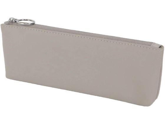 クツワ シリコンスキンペンケース ウォームグレー AK070GY 1個(ご注文単位1個)【直送品】