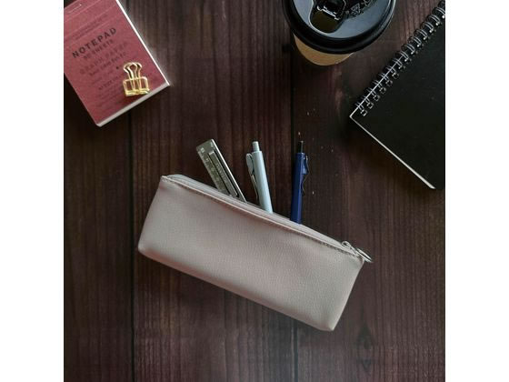 クツワ シリコンスキンペンケース ウォームグレー AK070GY 1個(ご注文単位1個)【直送品】