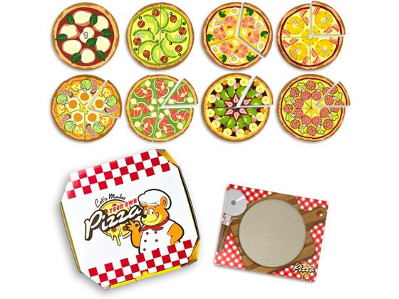ハピラ 分数入門パズル ピザ KIDS901 1個（ご注文単位1個）【直送品】
