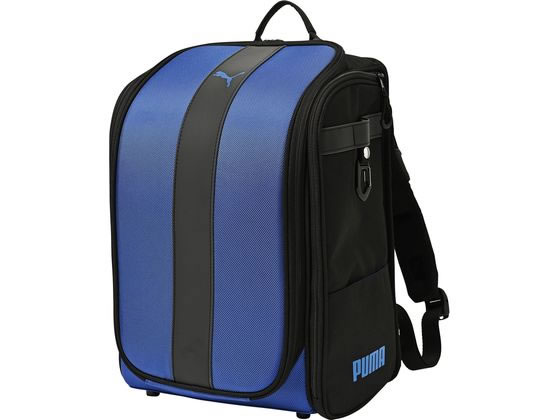 クツワ PUMA 軽快学童リュック ストライプ ブルー PM529BL 1個（ご注文単位1個）【直送品】