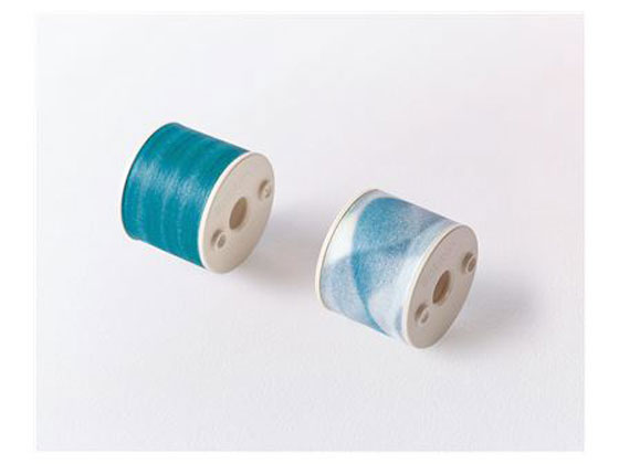 コクヨ ボビンテープ(Bobbin) マスキングテープ 糸巻 青 T-B1115-2 1個(ご注文単位1個)【直送品】