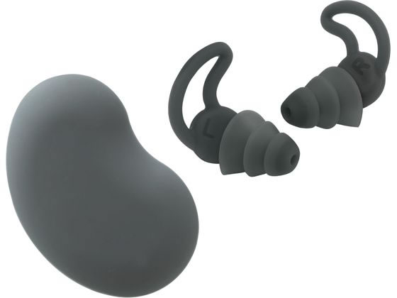 ソニック 集中耳栓 シリコンタイプケース付 EX ブラック SP-2037-D 1組（ご注文単位1組）【直送品】