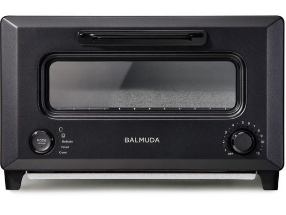 BARMUDA オーブントースター ReBaker ブラック KTT01JP-BK 1台(ご注文単位1台)【直送品】