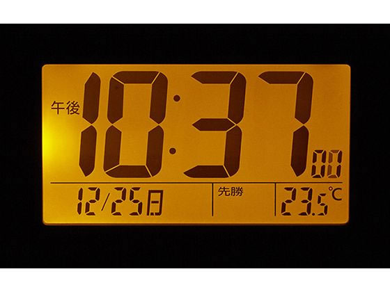 リズム 電波置時計 フィットウェーブソーラーD215 8RZ215SR19 1個(ご注文単位1個)【直送品】