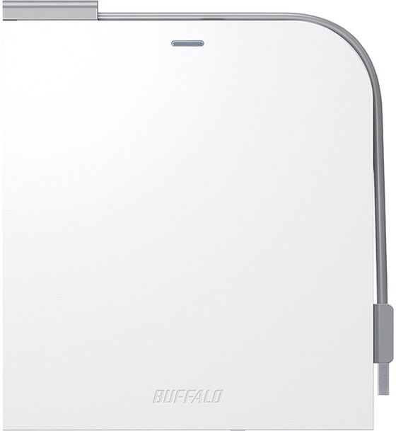 バッファロー USB3.2(Gen1)対応 ポータブルBDドライブ ホワイト 1台(ご注文単位1台)【直送品】