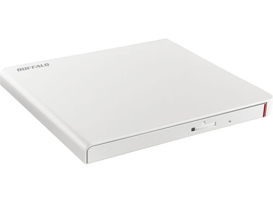 バッファロー USB2.0対応ポータブルDVDドライブ DVSM-PLV8U2-WHB 1台(ご注文単位1台)【直送品】