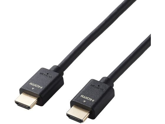 エレコム HDMI 1.4 ケーブル ハイスピード 3m ブラック GM-HD14E30BK 1個（ご注文単位1個）【直送品】