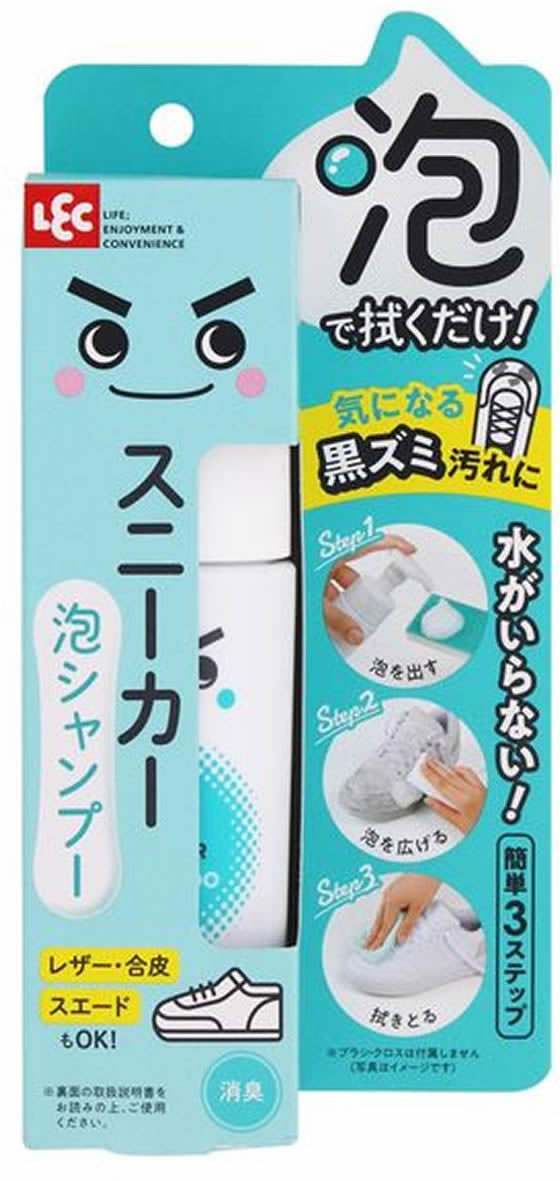 レック 激落ちくん スニーカー泡シャンプー 150mL 1個(ご注文単位1個)【直送品】