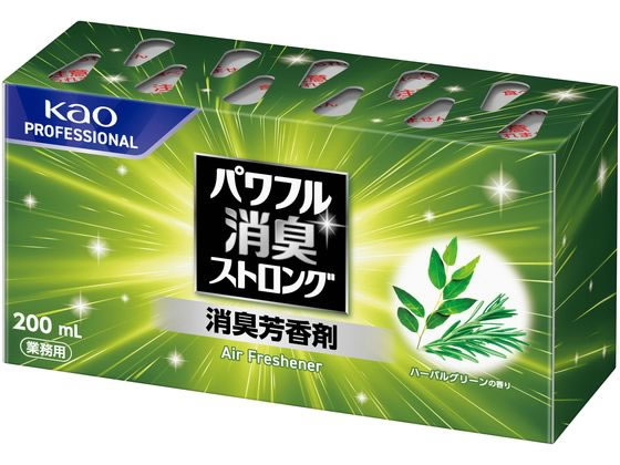 KAO パワフル消臭ストロング 消臭芳香剤 業務用 200mL 1個（ご注文単位1個）【直送品】