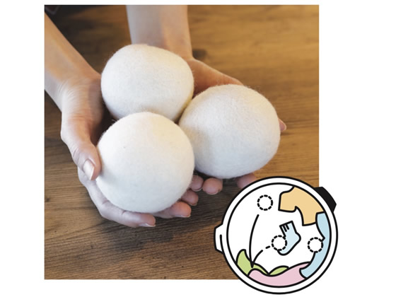 シービージャパン ドライヤーボール 3P 1袋（ご注文単位1袋）【直送品】